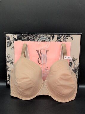 Victoria Secret Very Sexy Angelight Full Coverage Spacer Bra 36DDD Praline
